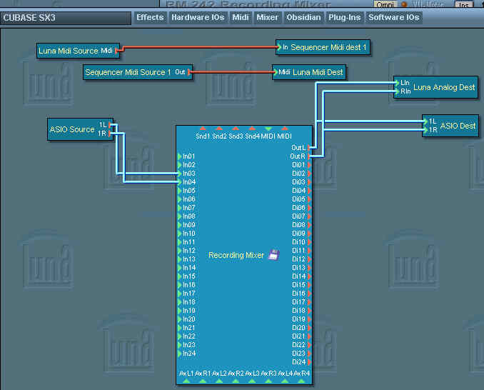 Cubase setup
