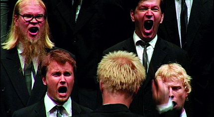 Finnish shouting choir for men