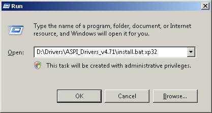 Run command
