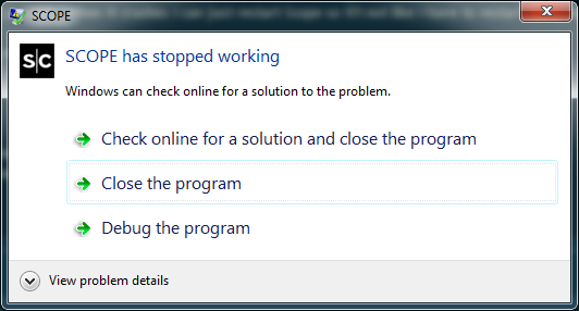 Scope stopped working error.png