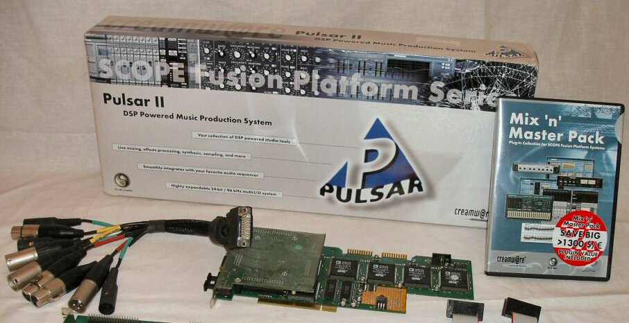 Pulsar II with Mix 'n' Master and Synth 'n' Sampler
