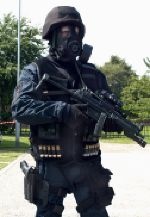 this is the typical black uniformed officer that is popping up in all the &amp;quot;free&amp;quot; countries