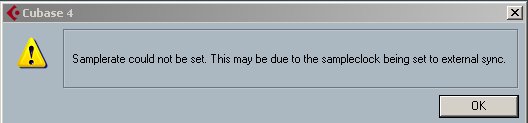 When I open cubase I take this massege.
