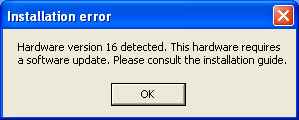 the first error