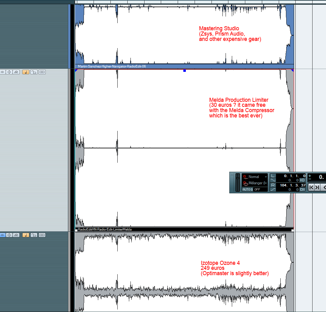 Melda Production.... best hard limiter for re-mastering
