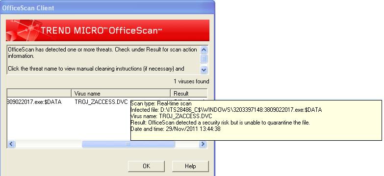 Suspected Trojan